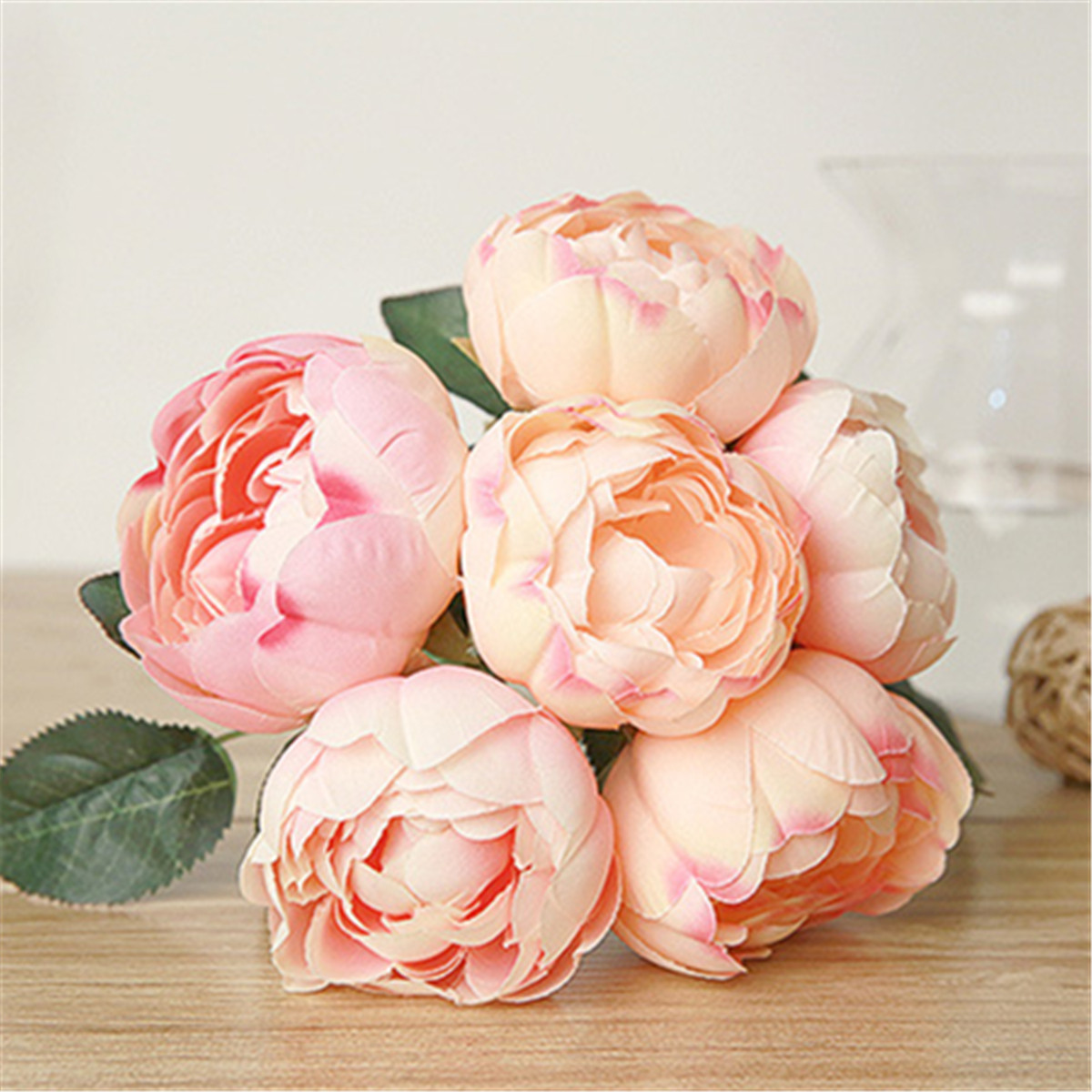 6PcsPack-Artificial-Fake-Peony-Silk-Flower-Bridal-Hydrangea-Home-Wedding-Garden-Decoration-1068042