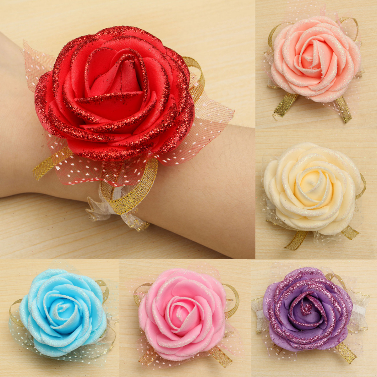 Bridal-Bridesmaid-Foam-Artificial-Rose-Flower-Elastic-Band-Wrist-Corsage-Wedding-Party-Supplies-1049219