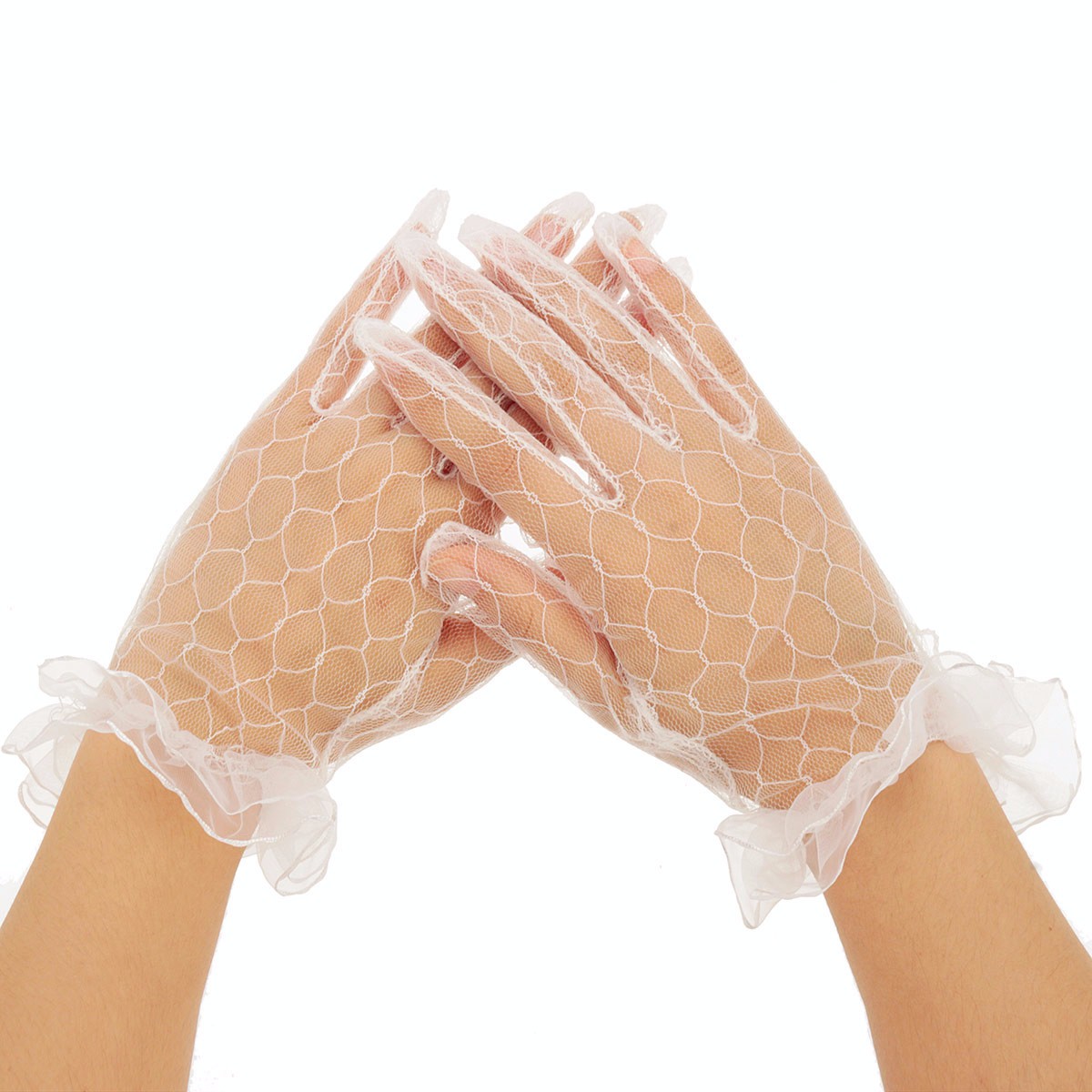 Women-Ladies-Sexy-Finger-Lace-Transparent-Wedding-Bridal-Cocktail-Evening-Prom-Short-Gloves-998605