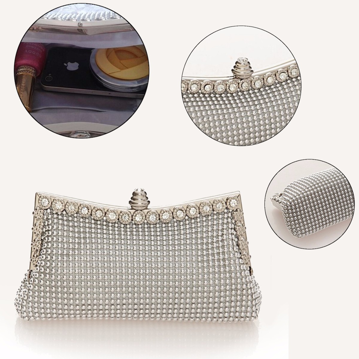 Women-Ladies-Pearl-Crystal-Diamante-Wedding-Prom-Party-Clutch-Handbag-Purse-Bag-1008891