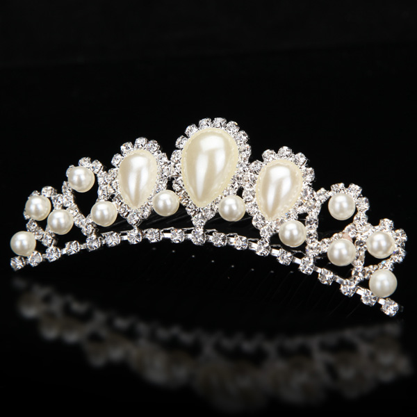 Bride-Elegant-Pearl-Rhinestone-Inlay-Crown-Tiara-Hair-Comb-Wedding-Accessories-980328