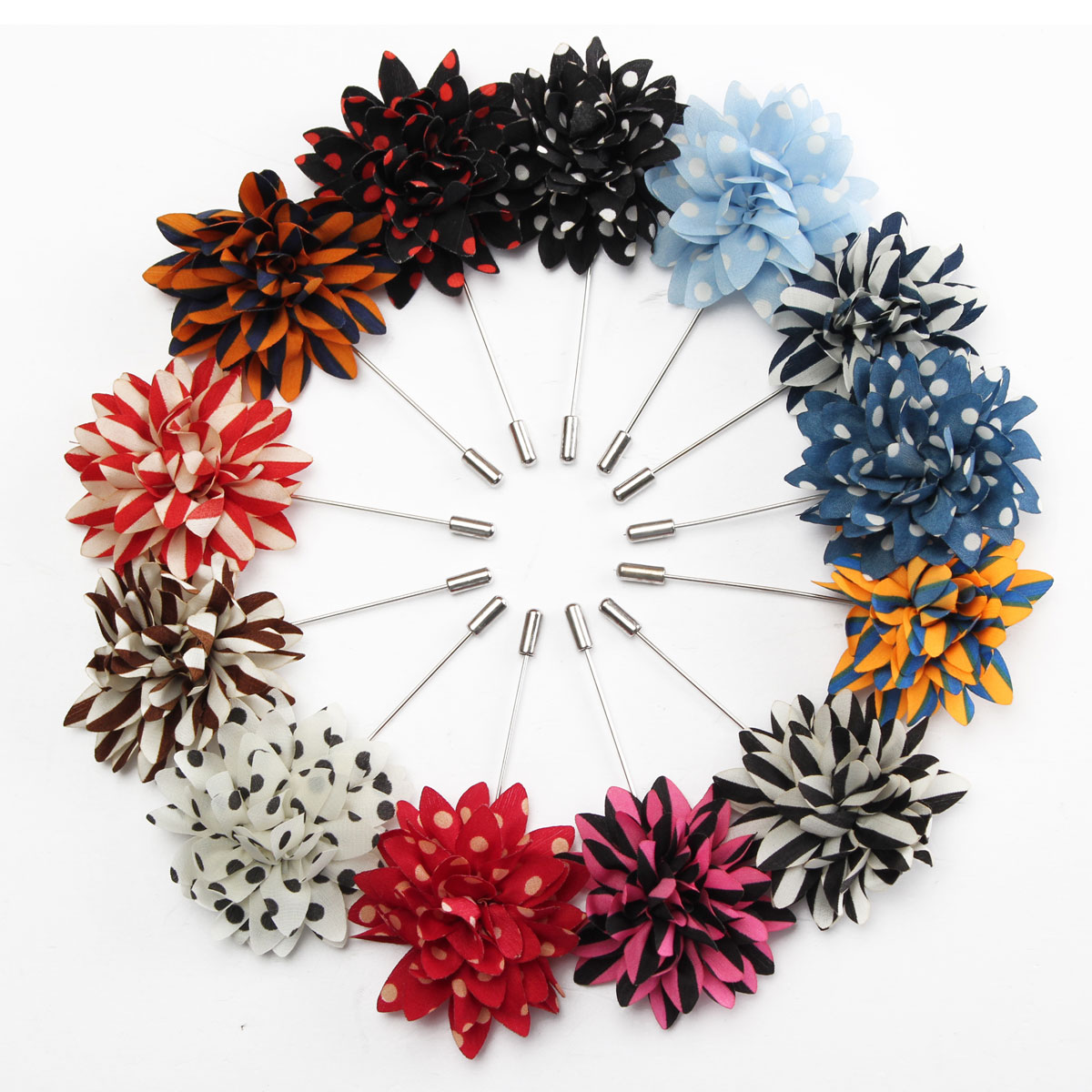 Men-Lapel-Flower-Boutonniere-Stick-Brooch-Pin-Handmade-Wedding-Suit-Accessories-1043969