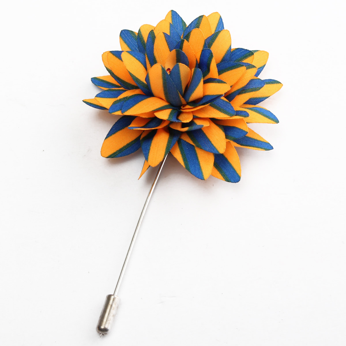 Men-Lapel-Flower-Boutonniere-Stick-Brooch-Pin-Handmade-Wedding-Suit-Accessories-1043969