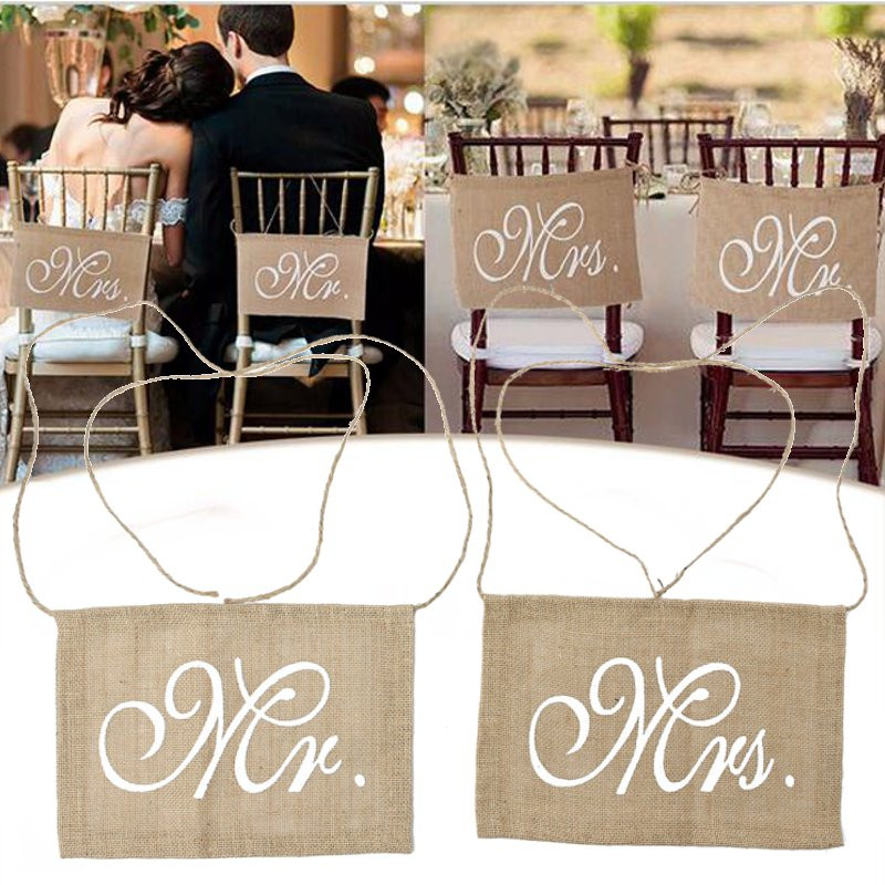 1-Pair-Mr-Mrs-Wedding-Chair-Bunting-Hessian-Jute-Burlap-Banner-Party-Decoration-1120208