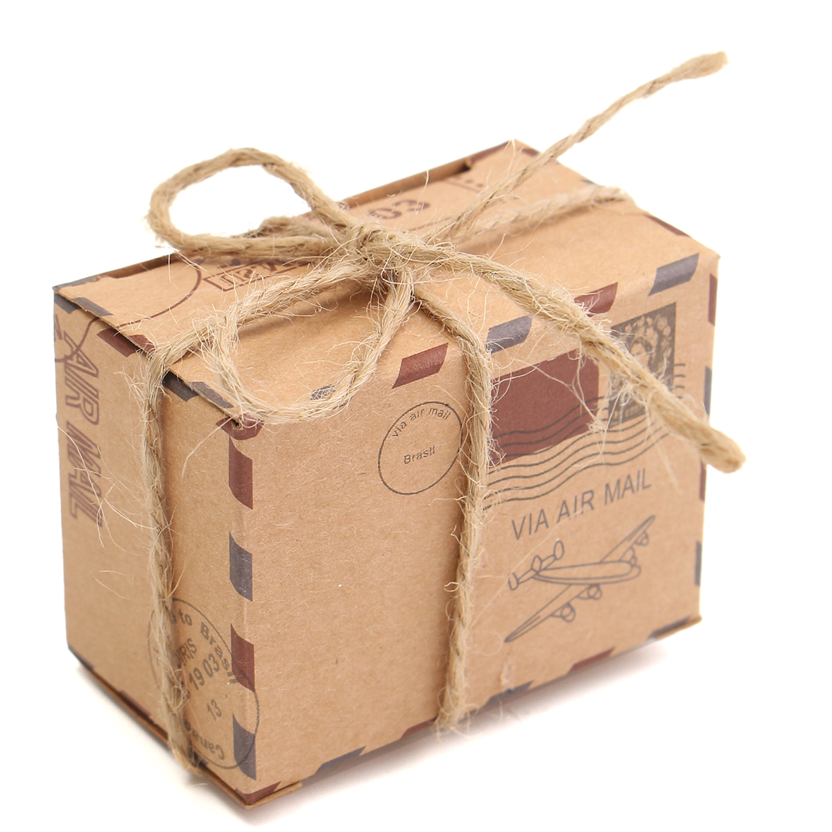50pcs-Kraft-Paper-Box-Airplane-Mail-Candy-Box-Rustic-Wedding-Favors-Shabby-Vintage-Gift-Packing-Bags-1110199