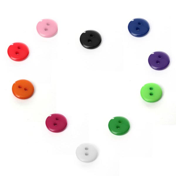 50psc-Round-Sewing-2-Holes-Buttons-Scrapbooking-Embellishment-DIY-930986