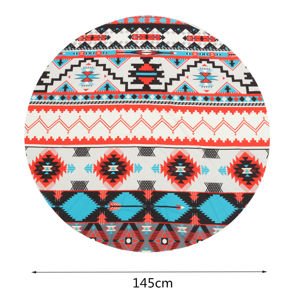145CM-Geometry-Pattern-Round-Yoga-Mat-Beach-Printing-Throw-Towel-Shawl-Wall-Hanging-Tapestry-1072407