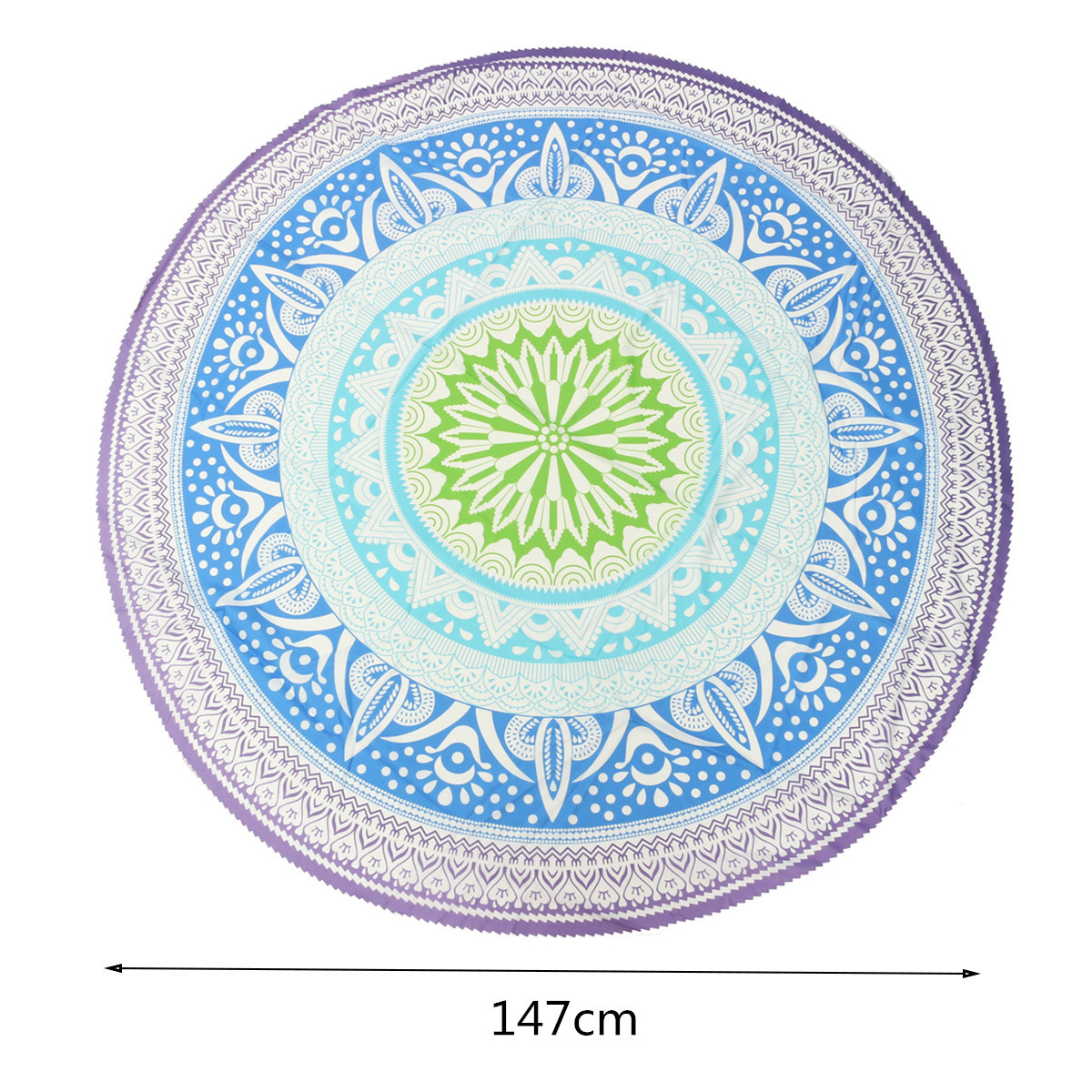 147CM-Bohemia-Round-Yoga-Mat-Blue-Green-Beach-Printing-Throw-Towel-Shawl-Wall-Hanging-Tapestry-1076219