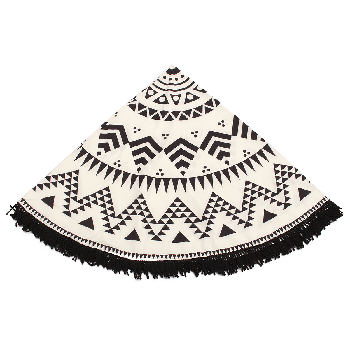 150CM-Bohemia-Black-White-Round-Hippie-Tapestry-Throw-Mandala-Towel-Yoga-Mat-Shawl-Beach-Gowns-1076213