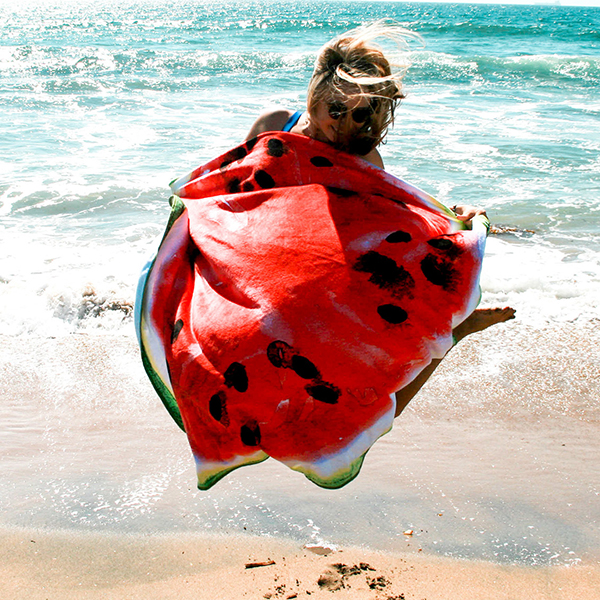 Women-Summer-Round-Watermelon-Printing-Beach-Towel-Multi-Purpose-Sunscreen-Shawl-Scarf-1163630