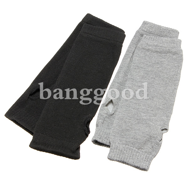 Lady-Trendy-Fingerless-Long-Knit-Gloves-Soft-Winter-Heater-Gift-56417