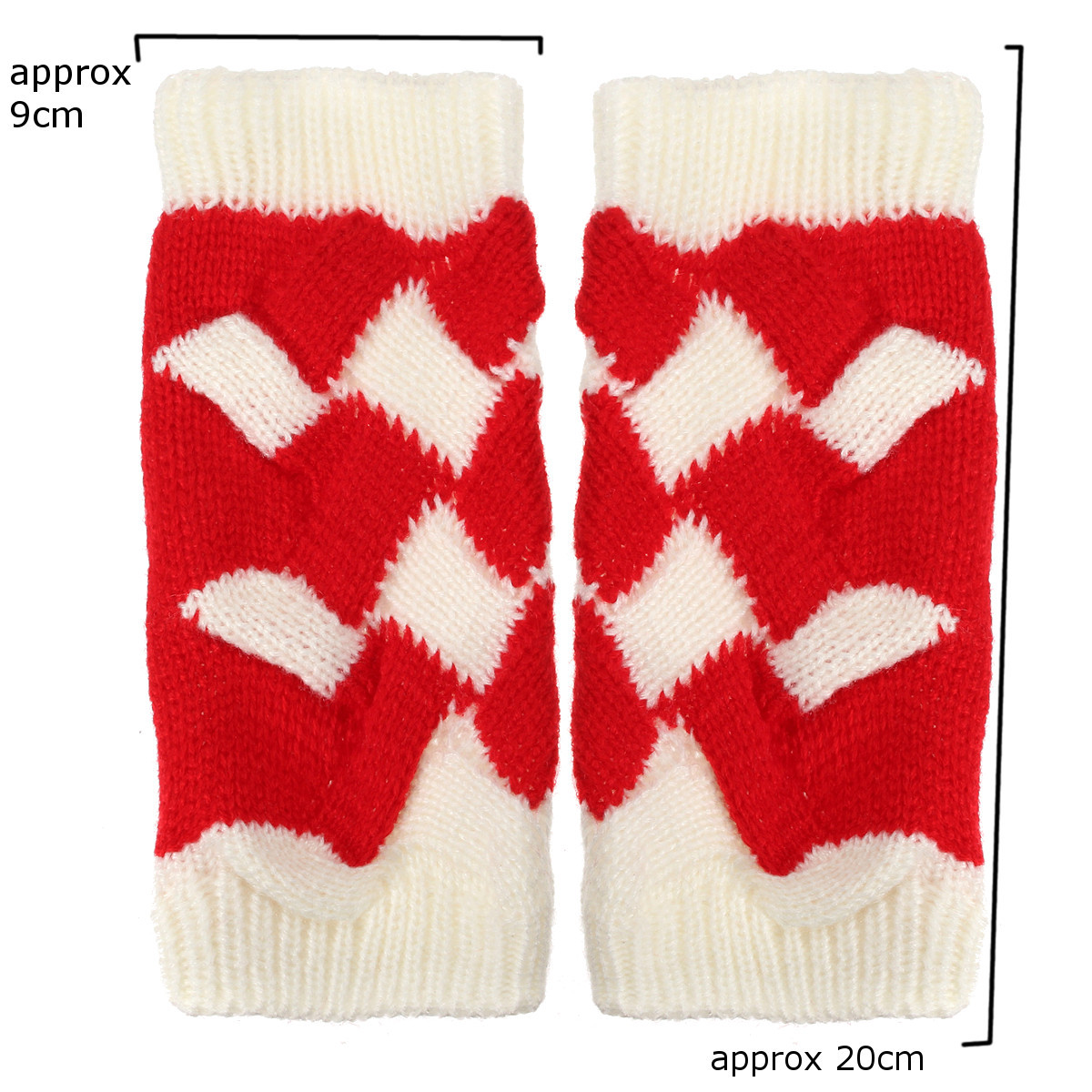 Women-Ladies-Crochet-Knitted-Fingerless-Gloves-Hand-Wrist-Warmer-Mixed-Color-Mittens-1012236