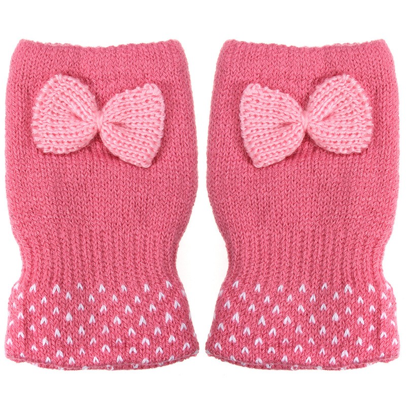 Women-Ladies-Cute-Crochet-Knitted-Fingerless-Gloves-Hand-Wrist-Bowknot-Mittens-1012301