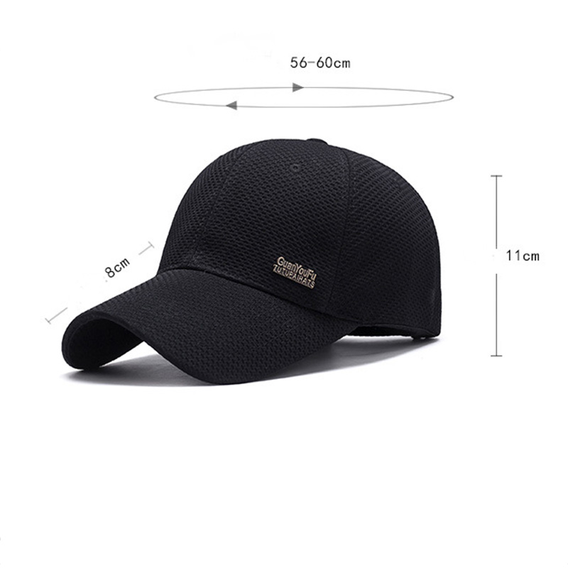 Men-Women-Summer-Breathable-Sport-Baseball-Cap-Snapback-Sun-Protection-Hat-Visor-1318880