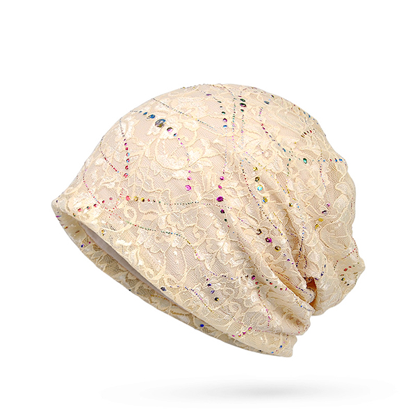 Women-Rhinestone-Striped-Cotton-Beanie-Hat-Casual-Flexible-Autumn-Warm-Skullies-Cap-1181890