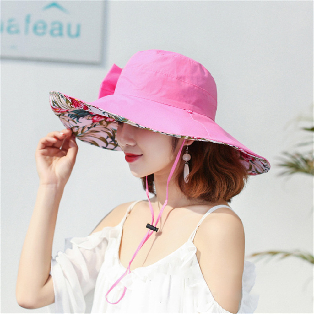 Women-Summer-Travel-Wide-Brim-Visor-Hat-UV-Protection-Printing-Sunshade-Hat-1301704