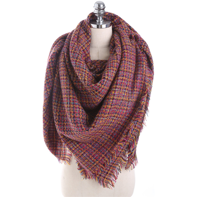 140CM-Winter-Warm-Scarf-For-Women-Plaid-Neck-Large-Scarf-Wrap-Shawl-1198471