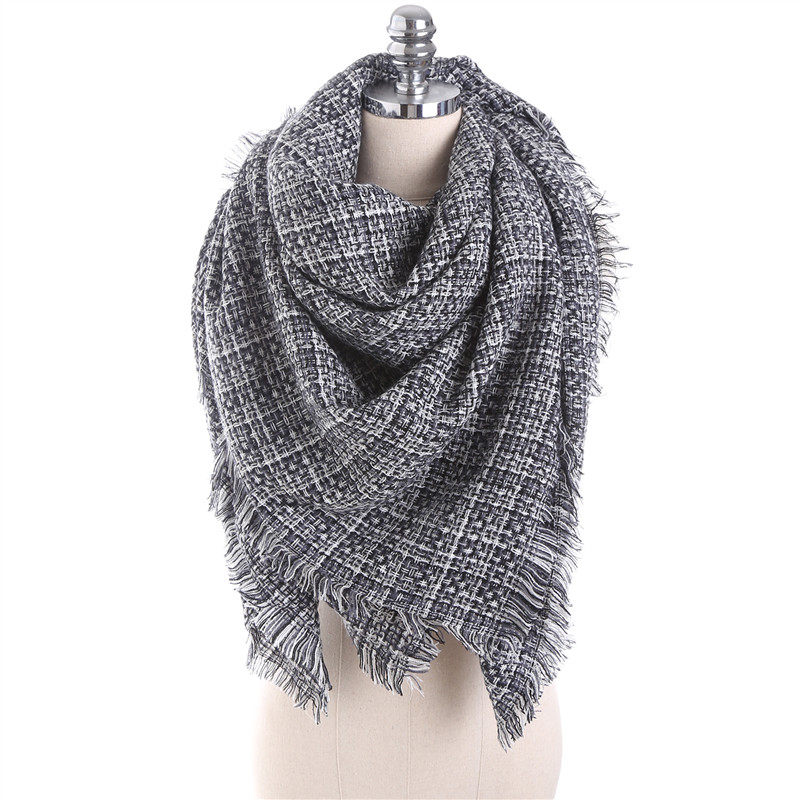 140CM-Winter-Warm-Scarf-For-Women-Plaid-Neck-Large-Scarf-Wrap-Shawl-1198471