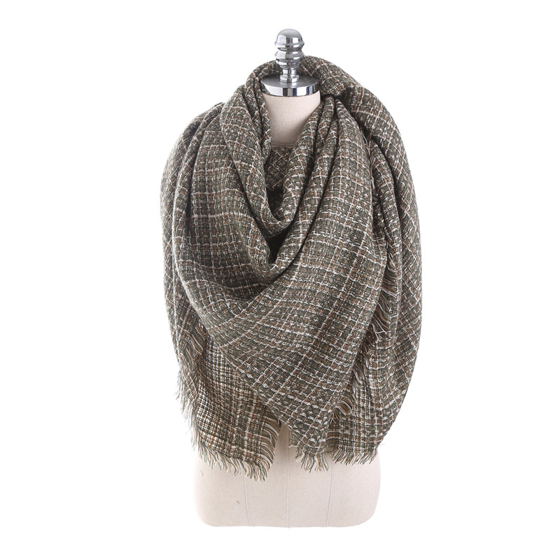 140CM-Winter-Warm-Scarf-For-Women-Plaid-Neck-Large-Scarf-Wrap-Shawl-1198471