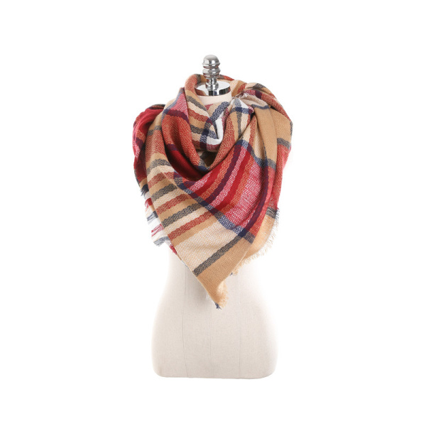 140CM-Women-Autumn-Plaid-Blanket-Scarf-Wraps-Casual-Warm-Soft-Scarves-1198408