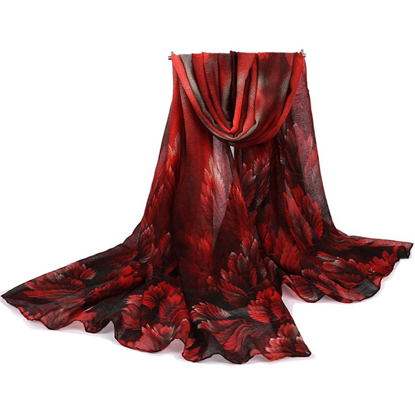 180CM-Women-Voile-Coral-Flower-Printing-Scarf-Casual-Oversize-Warm-Soft-Scarves-Shawls-1202707