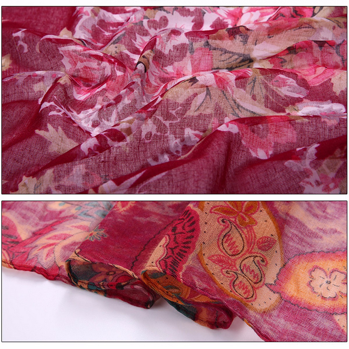 Women-Ladies-Peony-Flower-Printed-Voile-Scraves-Floral-Stole-Long-Soft-Shawl-Wrap-1045009