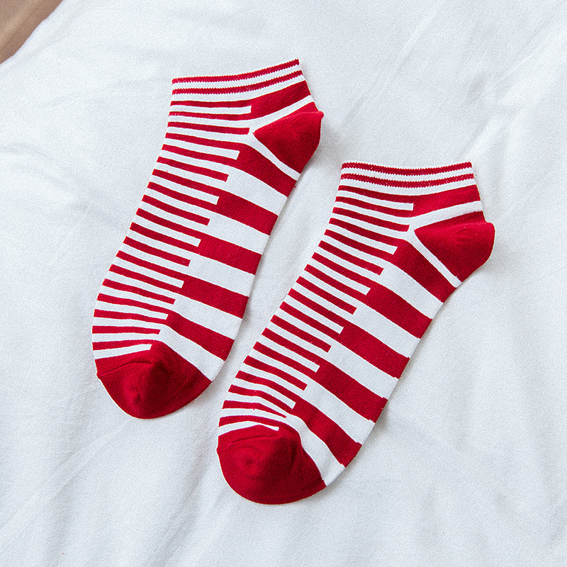 Men-Winter-Warm-Cotton-Striped-Low-Cut-Socks-Outdoor-Deodorization-Durable-Ankle-Sock-1360810