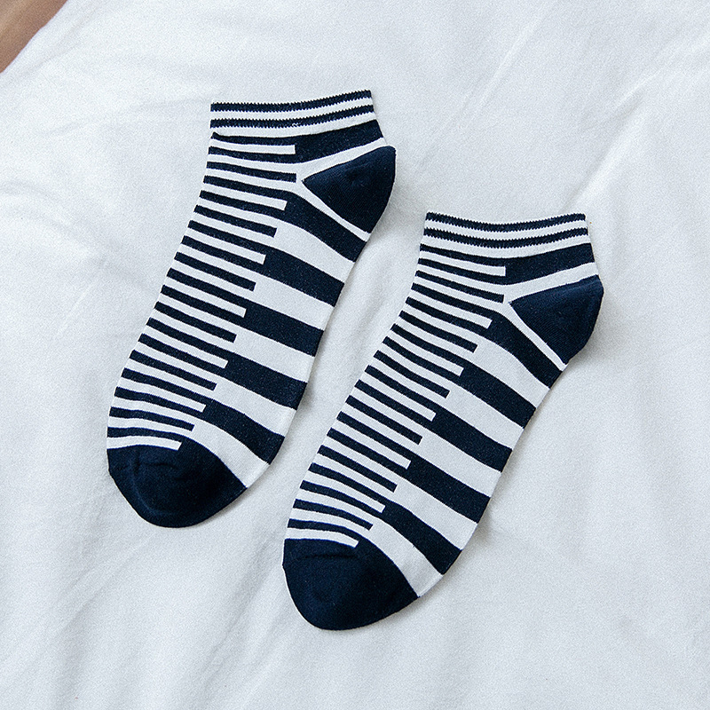 Men-Winter-Warm-Cotton-Striped-Low-Cut-Socks-Outdoor-Deodorization-Durable-Ankle-Sock-1360810