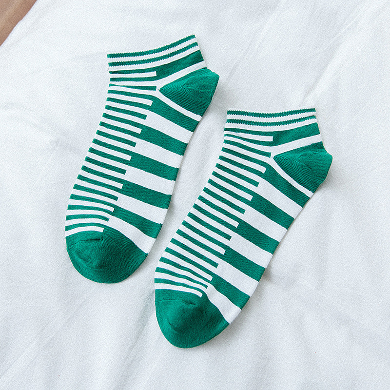 Men-Winter-Warm-Cotton-Striped-Low-Cut-Socks-Outdoor-Deodorization-Durable-Ankle-Sock-1360810