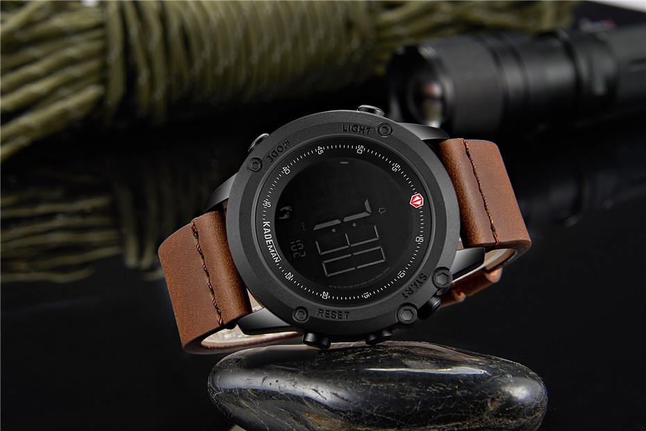 KADEMAN-Military-Sports-Men39s-Watch-Digital-Display-Waterproof-Step-Counter-Leather-Clock-Top-Luxur-32944702867