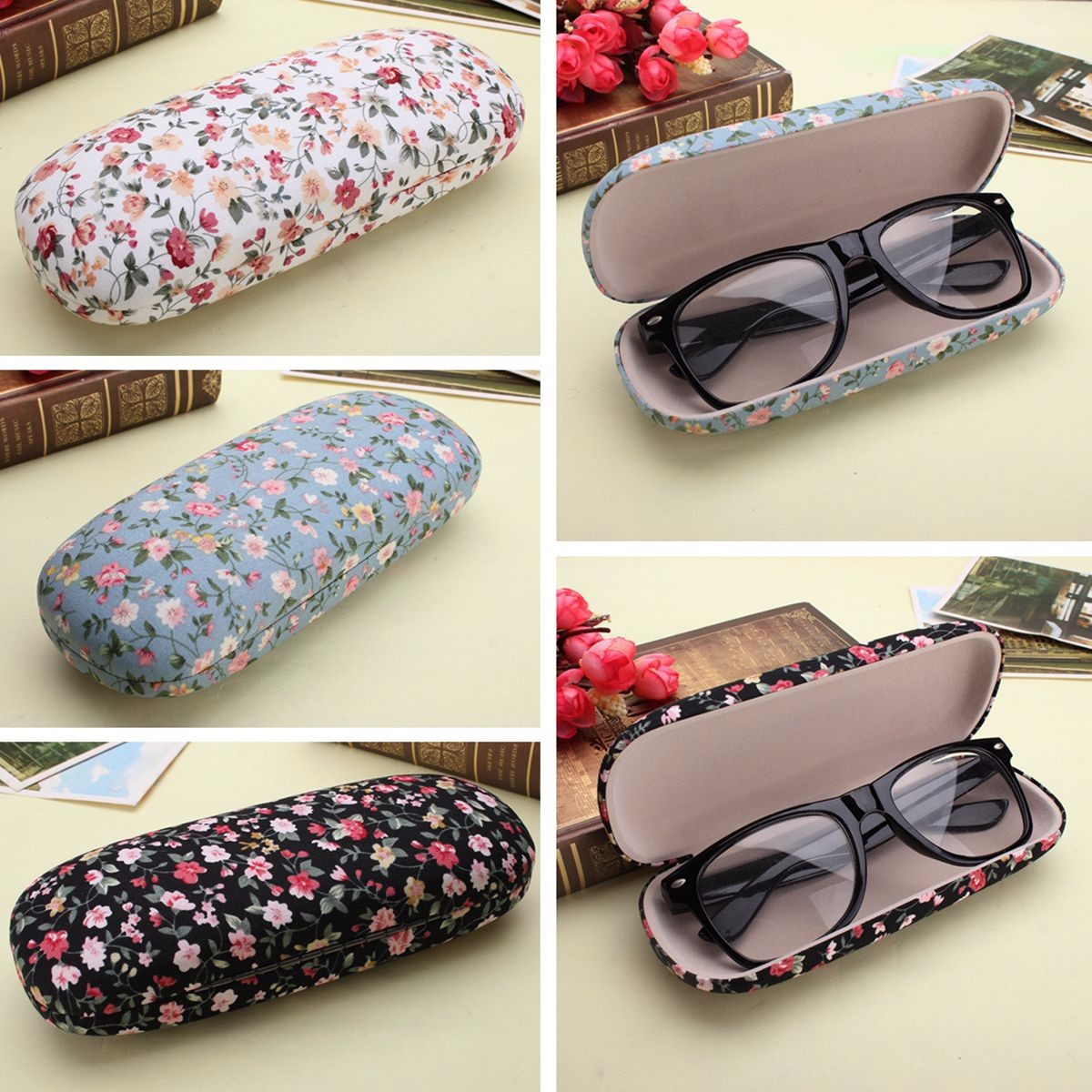 Hard-Sunglass-Glasses-Box-Floral-Reading-Glasses-Storage-Spectacle-Glasses-Case-1028006